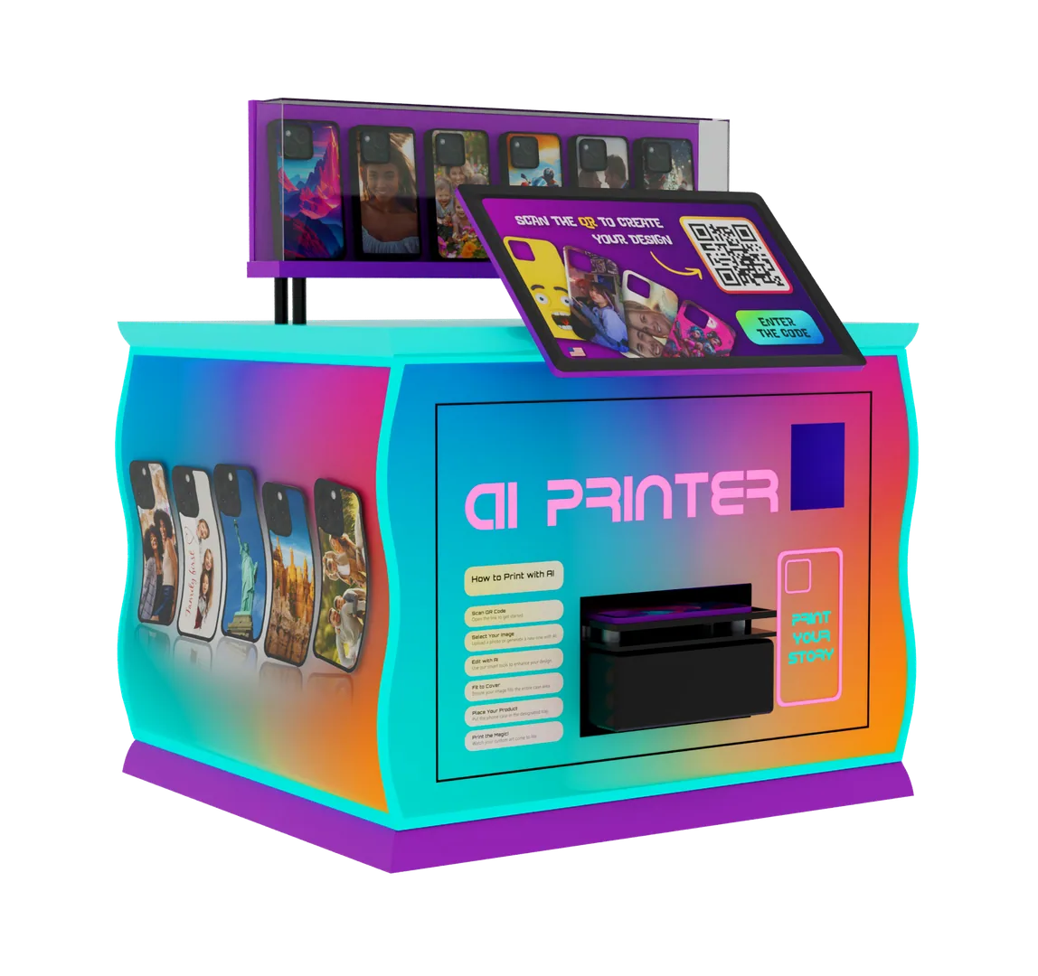 Sweet Robo AI Printer vending machine