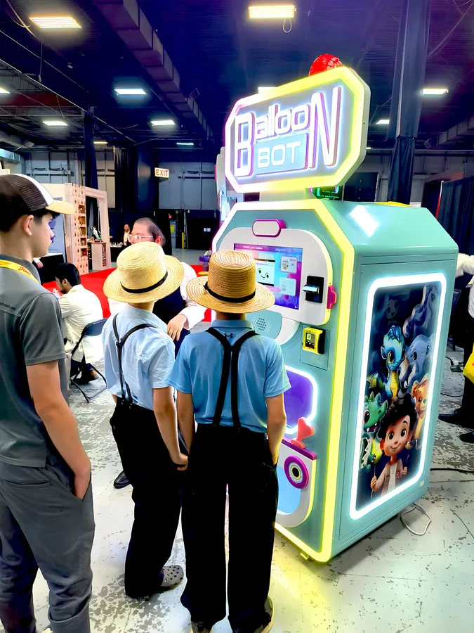 Sweet Robo machine at a malls & retail venue