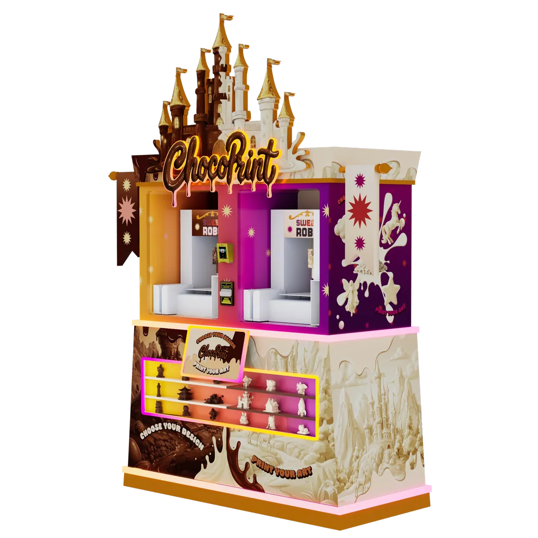 Sweet Robo ChocoPrint vending machine