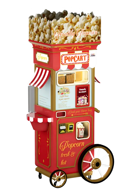 Sweet Robo PopCart vending machine