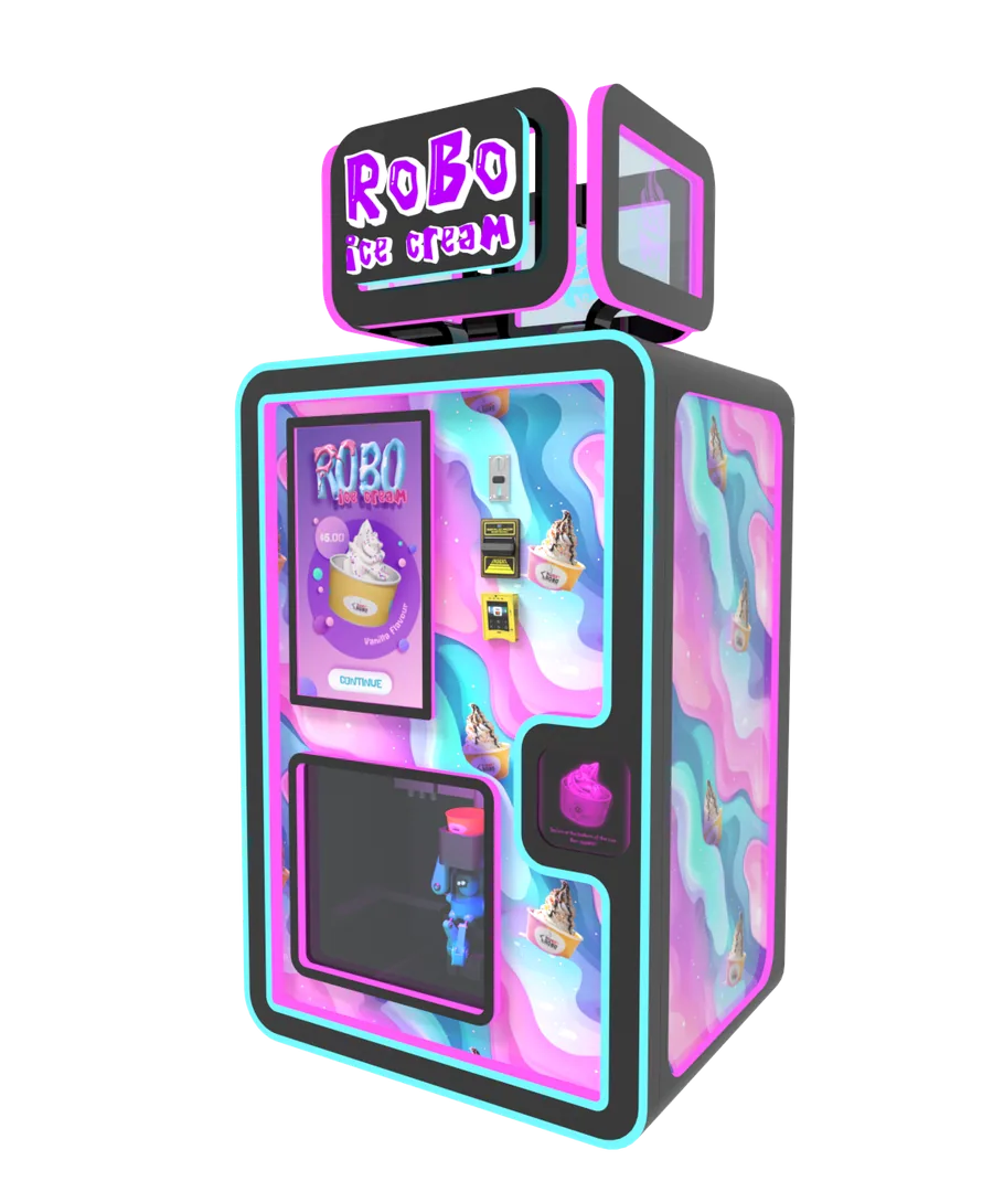 Sweet Robo Robo Ice Cream vending machine